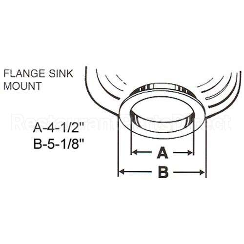 11327G Compatible Insinkerator Mounting Adapter