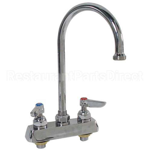 1141 Compatible TS Brass Deck Faucet 4"C Sgn T&S