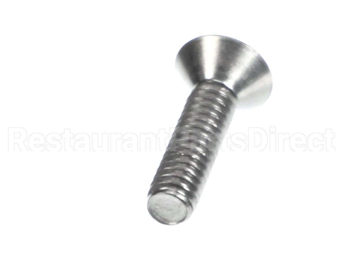 115158 Duke Screw,1/4-20X1Fl Skt Ss