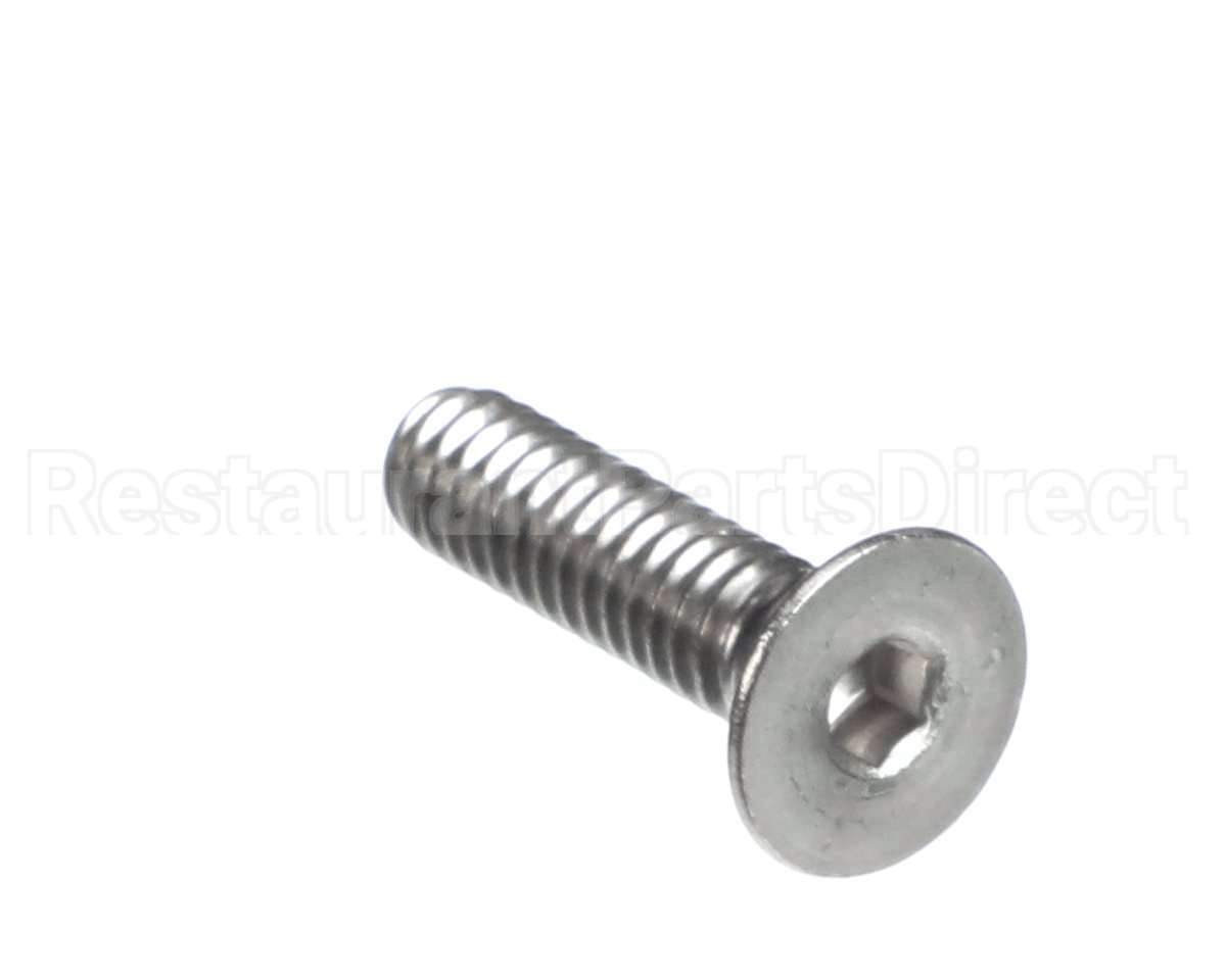 115158 Duke Screw,1/4-20X1Fl Skt Ss