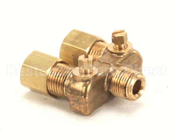 1177182 Southbend Range Fitting, Dble Pilot, 1/4 Tube