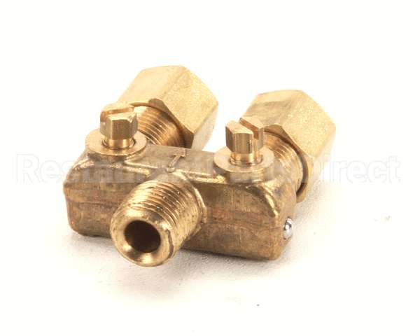 1177182 Southbend Range Fitting, Dble Pilot, 1/4 Tube