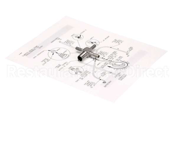 1177816 Stoelting Kit; 4-Way Tee Replacement