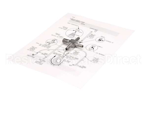 1177816 Stoelting Kit; 4-Way Tee Replacement