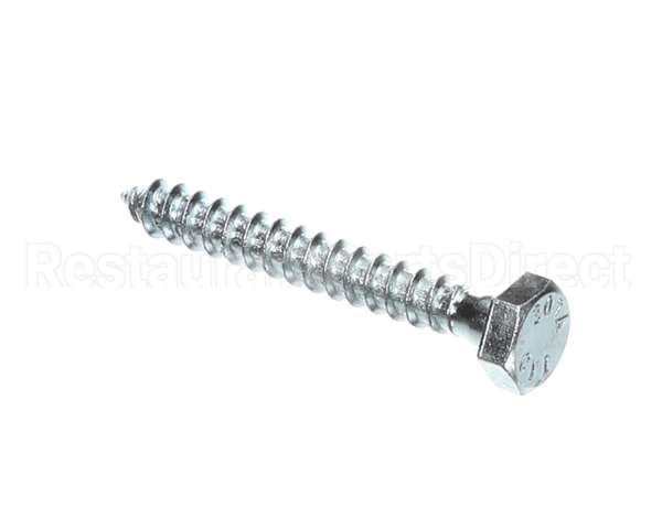 1183334 Southbend Range Screw,Lag,1/4X2,Zn Pltd