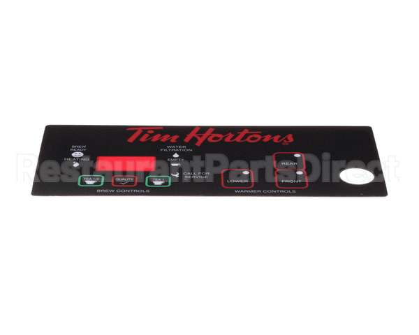 119898 Newco Label Face Plate