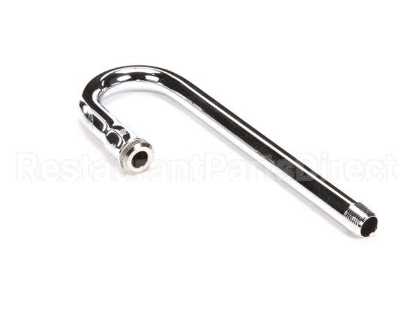 119X T&S Brass Rigid Gooseneck, 2-3/4 Spread, 8-3/4 Hei