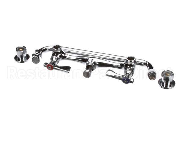 12-812L Krowne Silver Series 8 Center Wall Mount Faucet