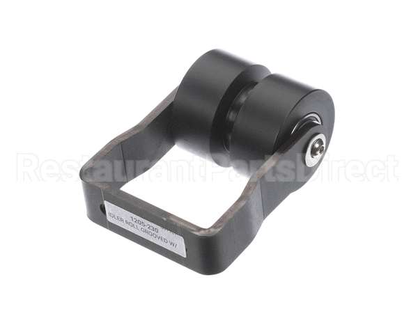 1205-230 Chicago Dryer Idler Roll Grooved Wbracket