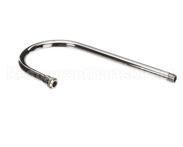 122X T&S Brass Rigid Gooseneck, 5-1/2 Spread, 11-1/2 He