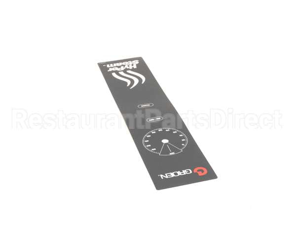 123126 Groen Overlay, Front Panel Hy-3E