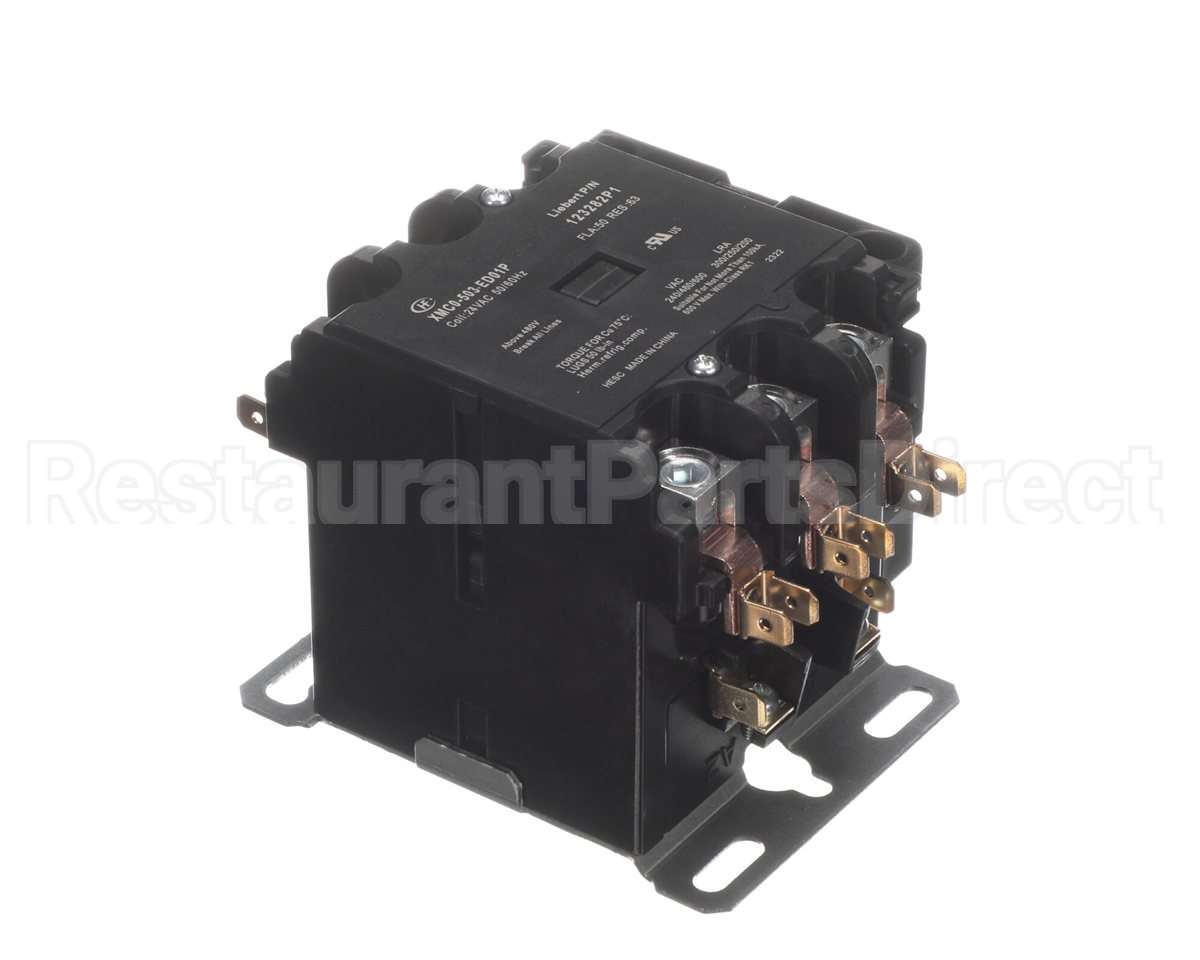 123282P1S Liebert 24V 50A 3P Contactor;No/Nc Aux