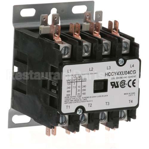 124000 Compatible Jackson Contactor 4P 40/50A 208/240V