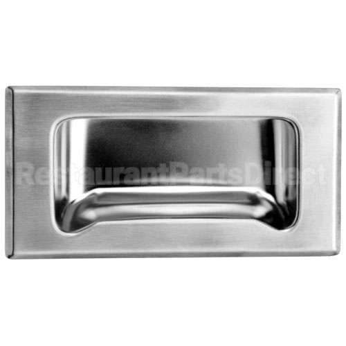 1262-1010-1283 Compatible Standard Keil Pull, Recessed Rectangulr, S/S