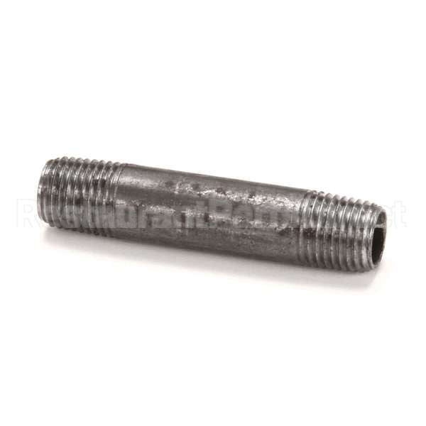 127330 Compatible Groen Nipple, 1/4" Npt X 2.5" Long