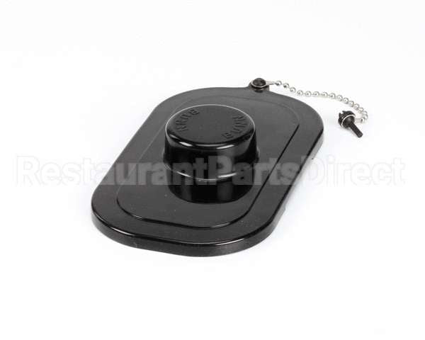 12981.0001 Bunn Lid/Chain Kit, Pour-In Black