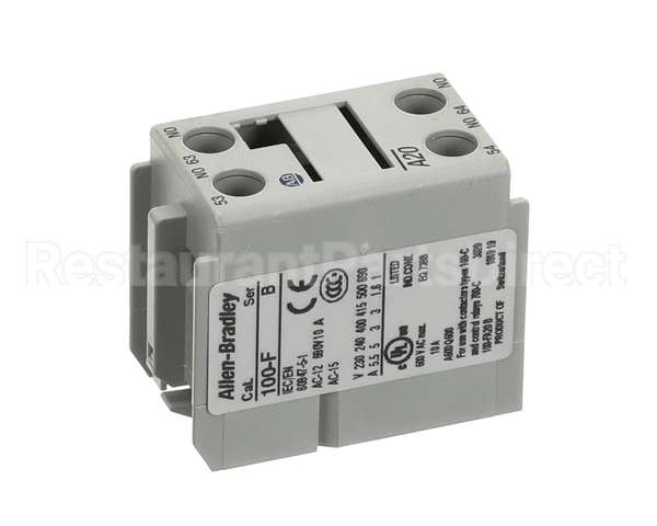 12A7518E32 Vogt Ice Machines Aux. Contact, 5A, 2 No, Top Mo