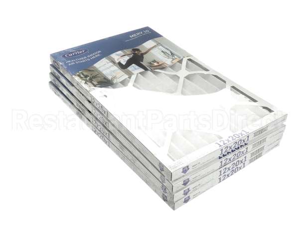 12X20X1-M10-C-P4 Carrier Merv 10 1" Filter Pack