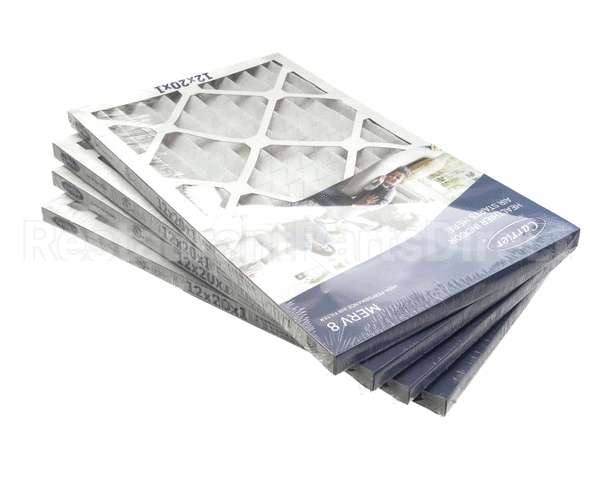 12X20X1-M8-C-P4 Carrier Merv 8 1" Filter Pack