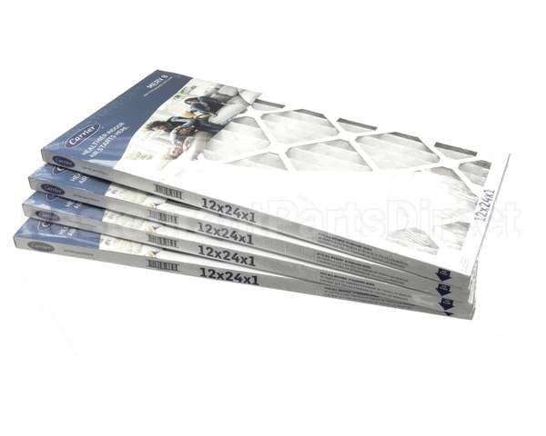 12X24X1-M8-C-P4 Carrier Merv 8 1" Filter Pack