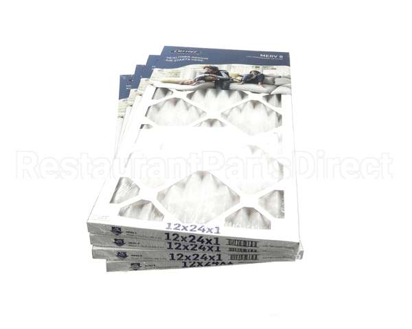 12X24X1-M8-C-P4 Carrier Merv 8 1" Filter Pack