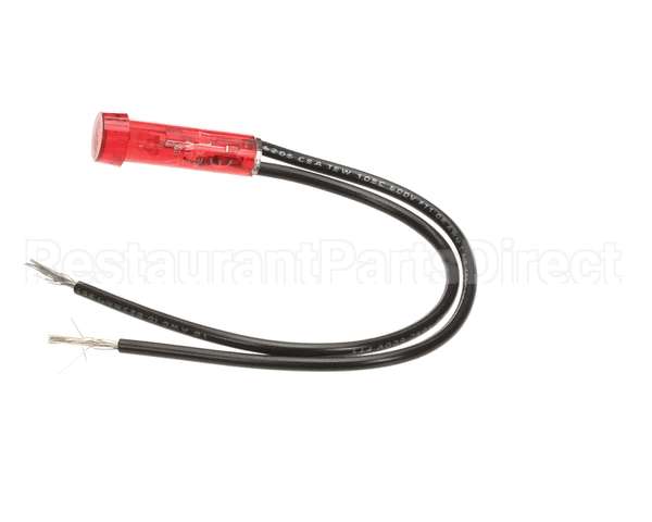 13-100333 Piper Products Lamp Indicator Red 125 Vac