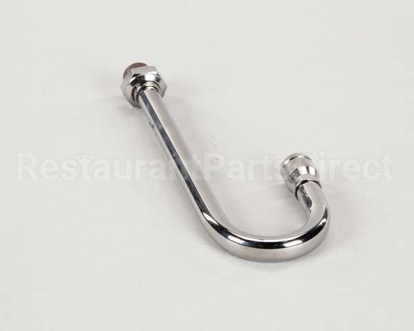 132X T&S Brass Swivel Gooseneck, 2-5/8 Spread, 9-1/16 H