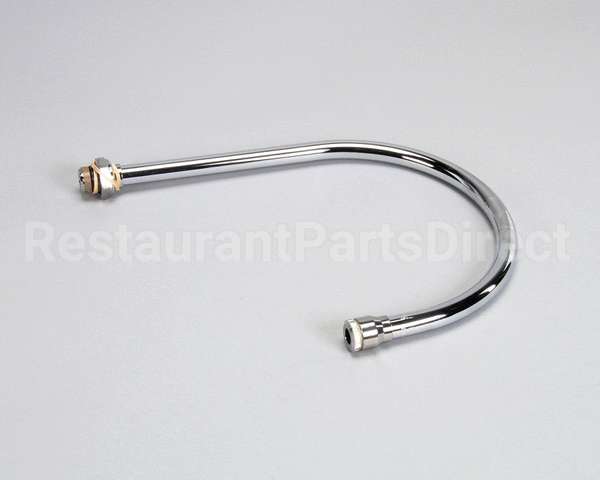 135X T&S Brass Swivel Gooseneck, 8-3/4 Spread, 12-1/16