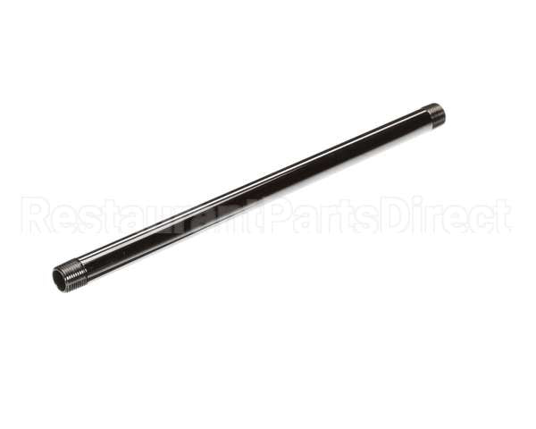 145X T&S Brass Riser, 3/8Npt X 12 Long, Chrome-Plated B