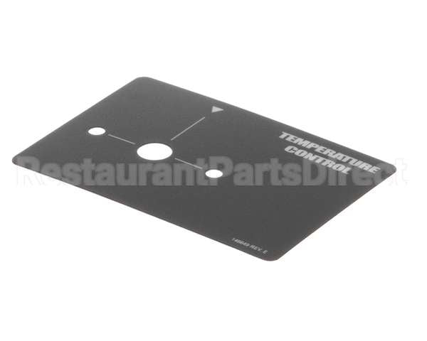 146649 Groen Overlay For Gas Braising Pan Control Box