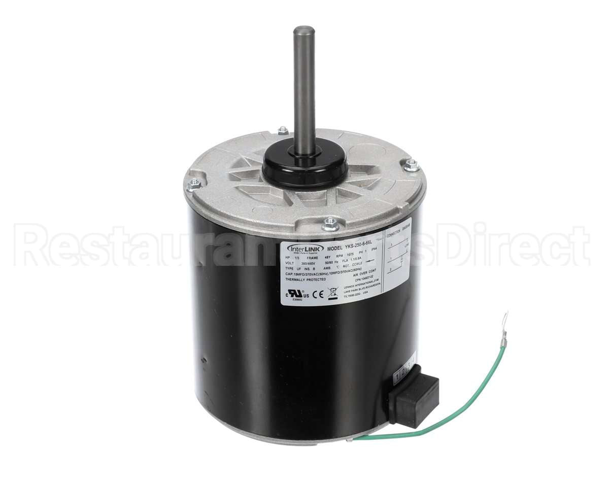 14Y70 Lennox Condenser Fan Motor, 1/3 Hp, 1075 Rpm, 3