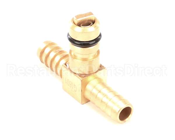 1520-000 Lancer Flojet Brass 14 Barb Tee Co2