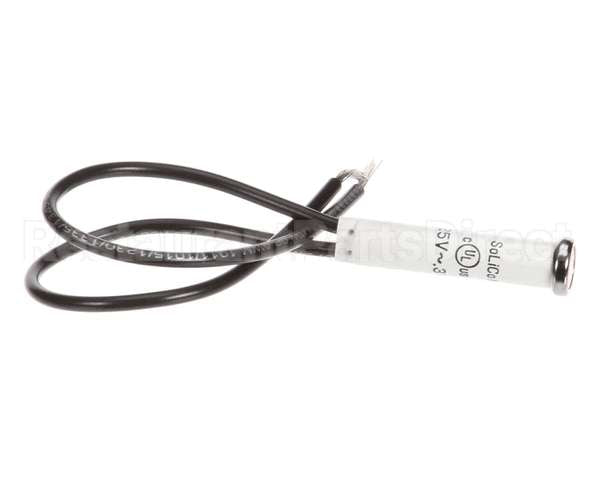 153203 Duke Light,Pilot 125V W/Tinnerman Clip, Amber