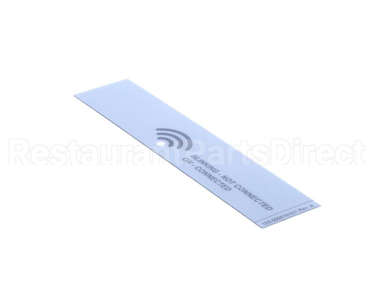 155-000018-001 Pitco Lbl, Wifi Cra-Srte