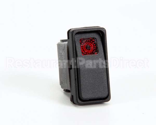 155546 Groen Power Switch, Recessed Rocker, Red Indic
