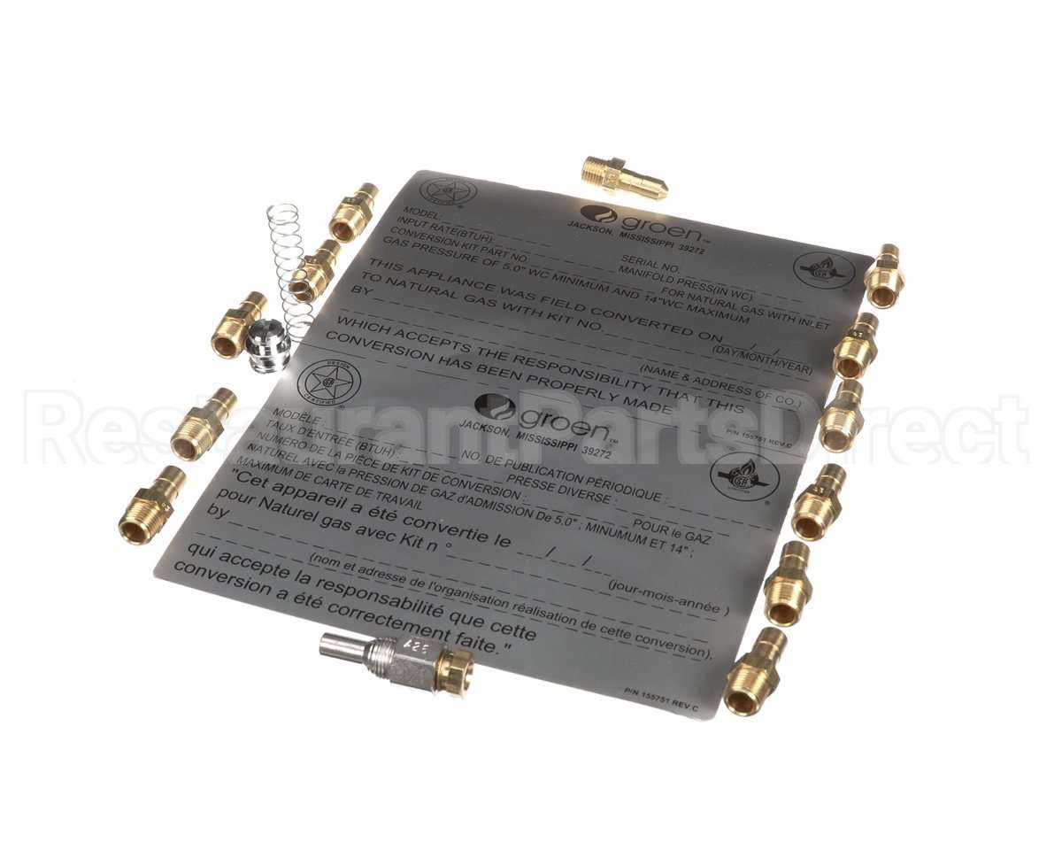 155750-06 Groen Kit, Bp-30G, Lp To Ng, 0-2000' El