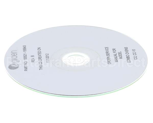 155943 Groen Cd - Service Manual, Combo Ove