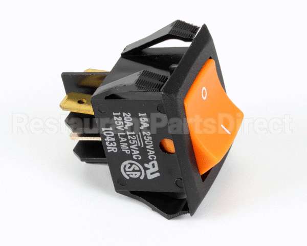 160406 Duke Switch,Lighted,Dpst,20A @125V Lrgsck611-