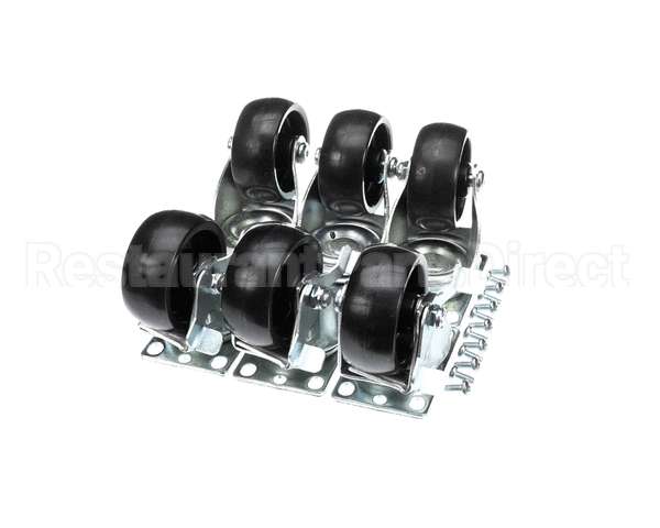 160621 Norlake Caster Kit Plate Type (Set Of