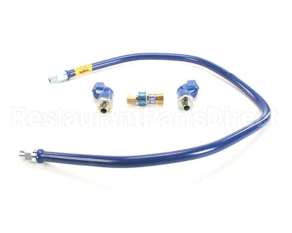 1650BPQ2S60 Dormont 1/2 Dia., 60 Blue Hose, Snapfast, 2 Swiv