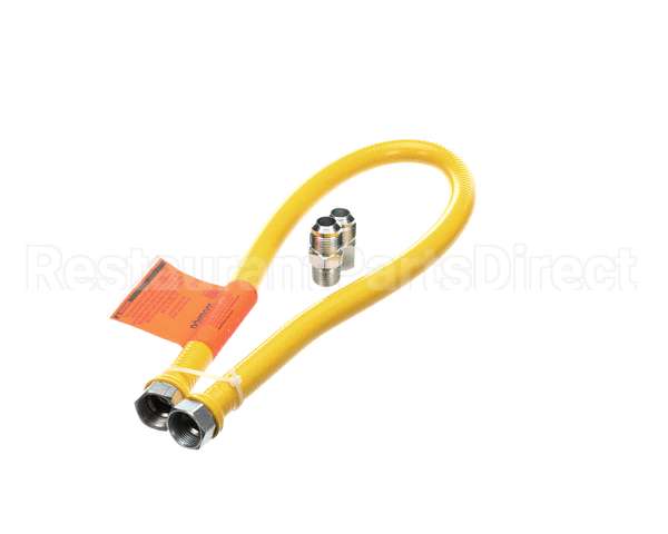 1650NPFS36 Dormont Stationary Gas Connector, 1/2 Dia, 36 L