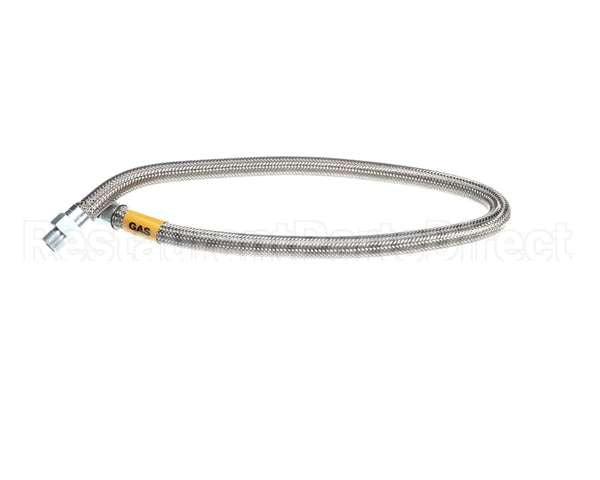 1675B48 Dormont Braided Gas Connector -- 3/4 Dia, 48 L