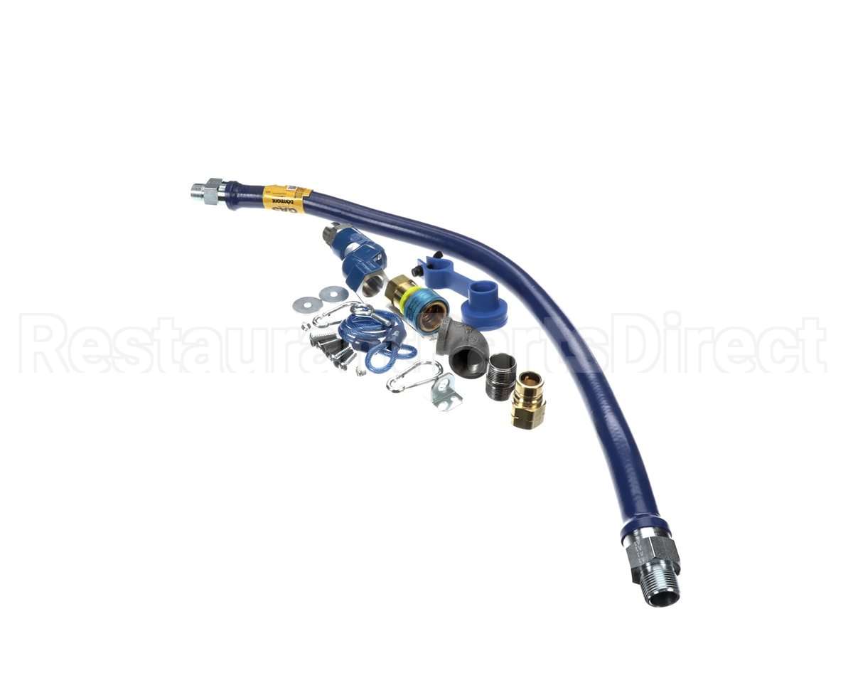 1675BPQSR36 Dormont 3/4 Dia., 36 Blue Hose, Snapfast, Swivel