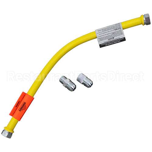 1675NPFS36 Compatible Dormont Coated Gas Connector 3/4" Mpt X 36"