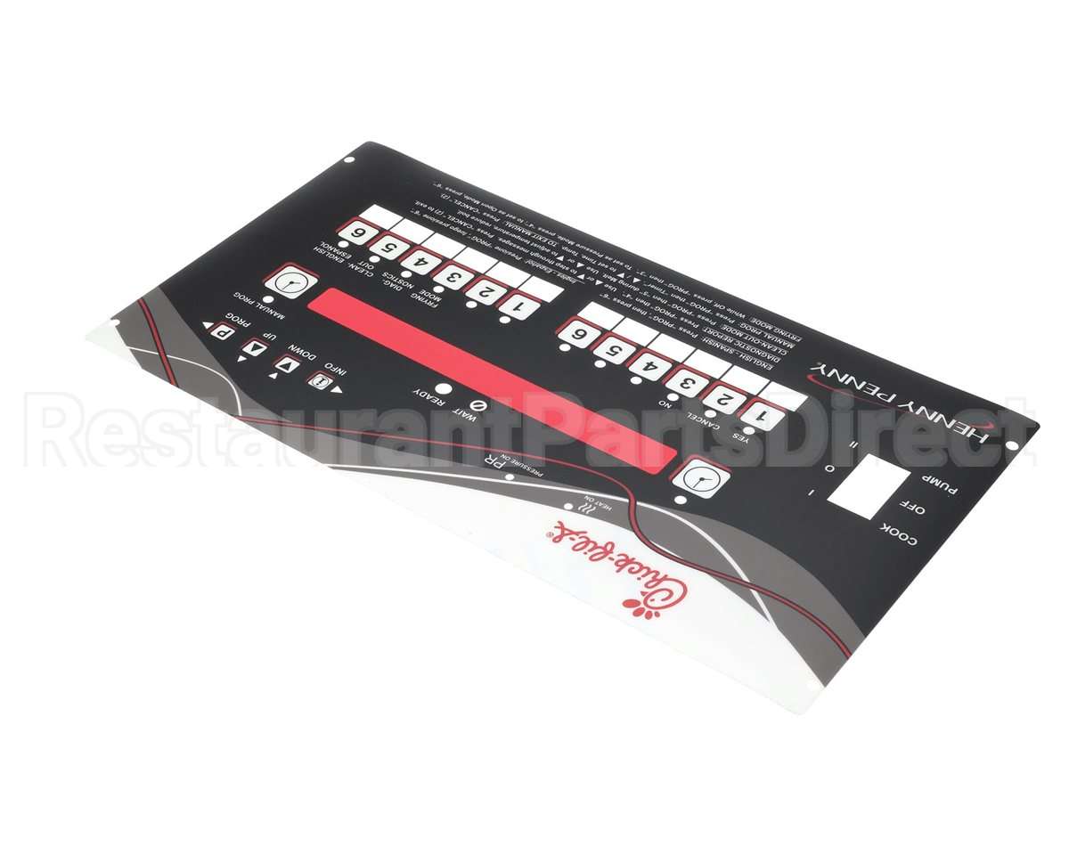 168300 Henny Penny Hybrid Control Decal