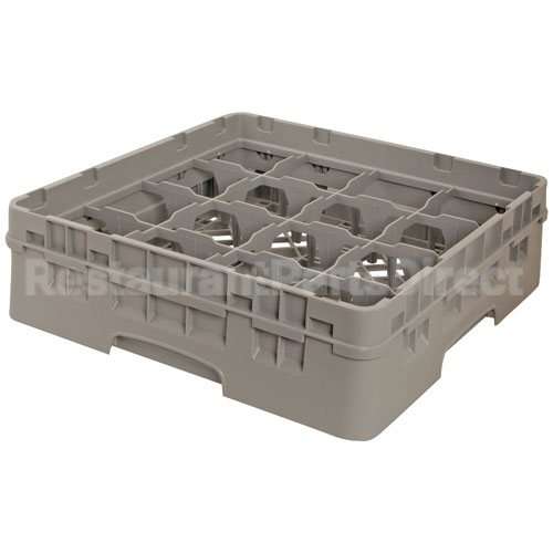 16S318-151 Compatible Cambro Glass Rack 16 Gray-151