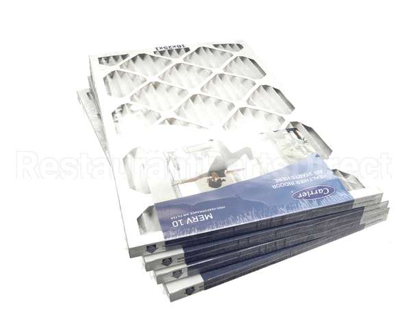 16X25X1-M10-C-P4 Carrier Merv 10 1" Filter Pack
