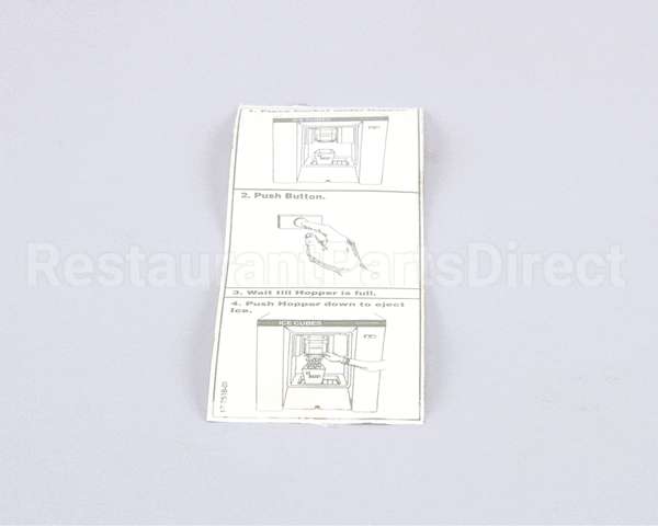 17-2516-01 Scotsman Decal - Cd200