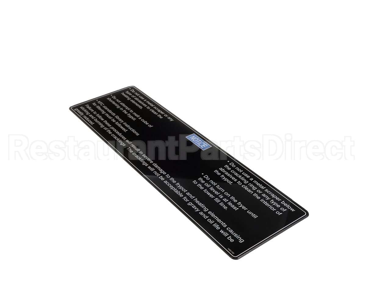 170332 Henny Penny Label-Shortening Melt,Gm,V