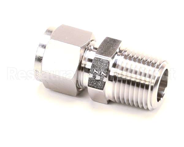 17111 Broaster Connector Comp 1/2 Od X 1/2 Npt